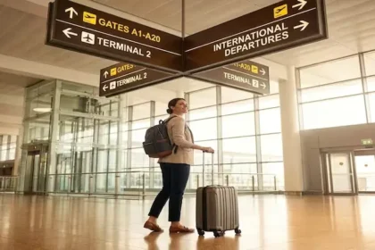 /airport-security-tray-phone-passport-sanitize-after-security-check/