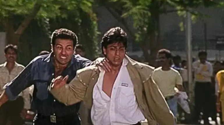 sunny-deol-shah-rukh-khan-darr-fight-friend-colleague-bond