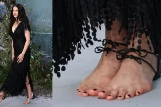 margaret-qualley-chanel-barefoot-sandals-the-dog-stars-premiere