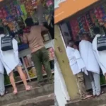 western-railway-chadar-viral-video-market-three-people