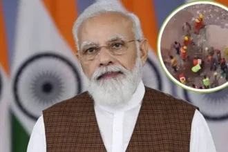 delhi-satya-niketan-building-collapse-pm-modi-condolence-three-dead