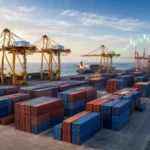adani-ports-empty-container-yard-mundra-port-share-price