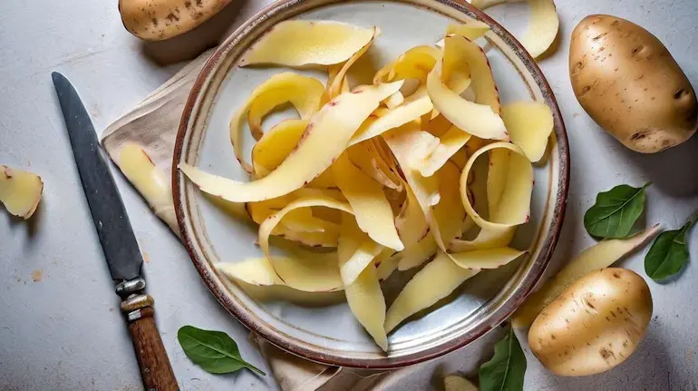 aloo-ke-chilke-ke-fayde-uses-skin-plants-cleaning-snack