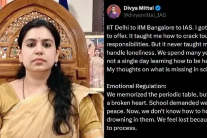 ias-divya-mittal-resignation-loneliness-happy-life-education